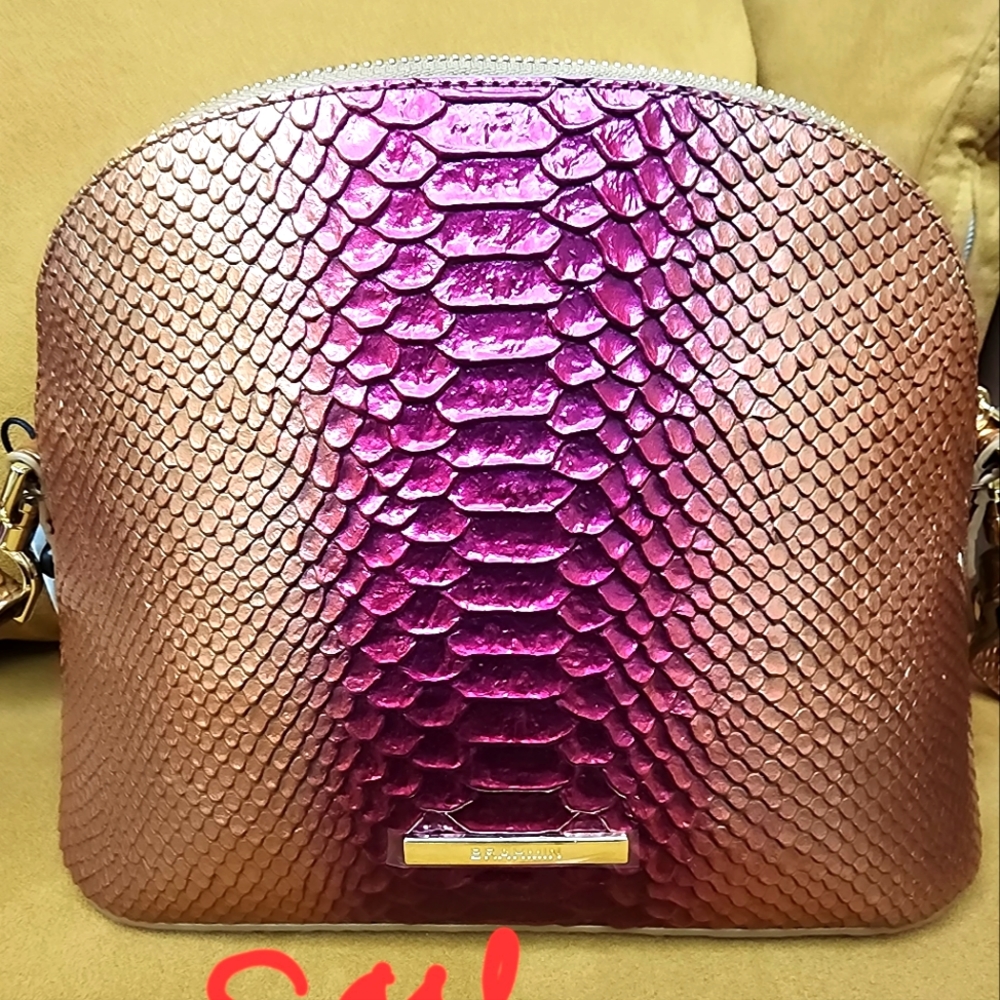 Brahmin Pomegranate Harkness Georgina BNWT